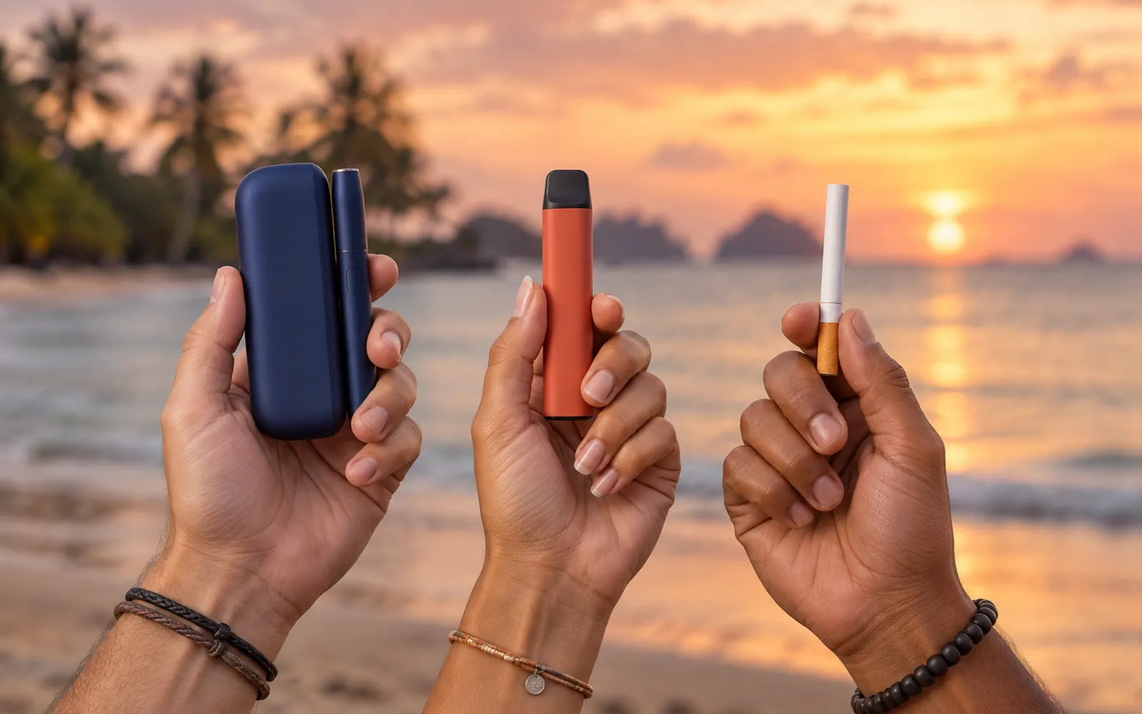 IQOS, puff ou cigarette : que choisir pour un voyage en Thaïlande ?